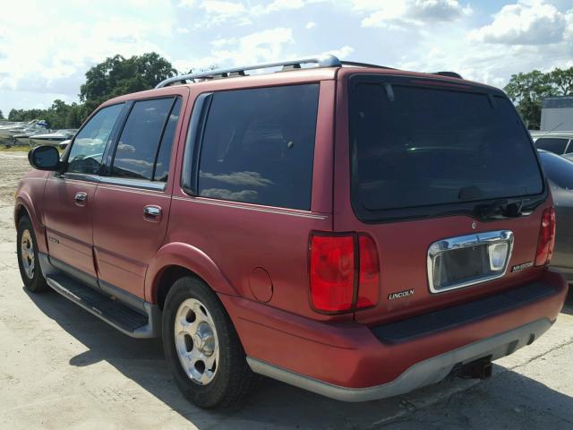 5LMEU27R92LJ00280 - 2002 LINCOLN NAVIGATOR 红色 照片 3