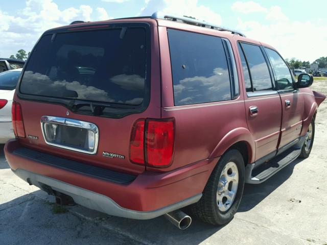 5LMEU27R92LJ00280 - 2002 LINCOLN NAVIGATOR 红色 照片 4