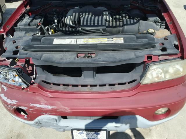 5LMEU27R92LJ00280 - 2002 LINCOLN NAVIGATOR 红色 照片 7