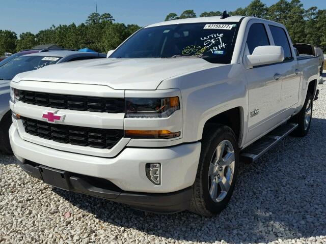 3GCPCREC9HG338095 - 2017 CHEVROLET SILVERADO WHITE photo 2