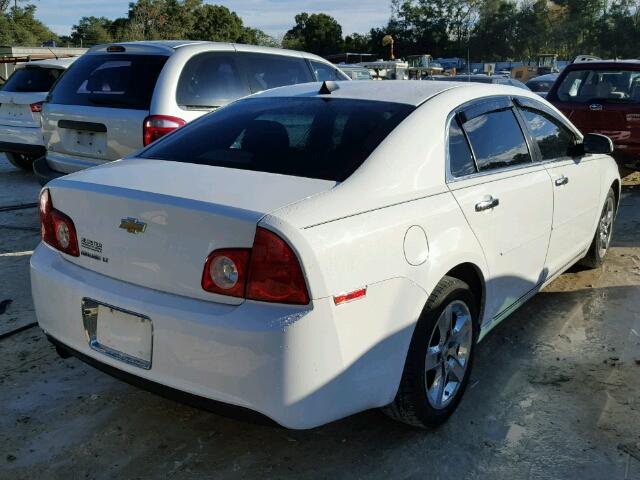 1G1ZC5E00CF215909 - 2012 CHEVROLET MALIBU 1LT თეთრი ფოტო 4