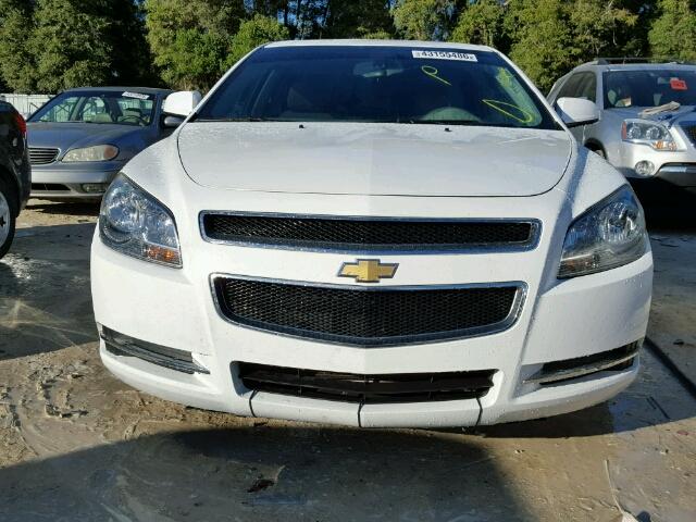 1G1ZC5E00CF215909 - 2012 CHEVROLET MALIBU 1LT თეთრი ფოტო 9