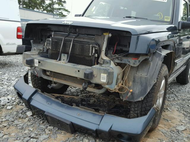 1J8HG58206C143242 - 2006 JEEP COMMANDER Yaşıl foto 9