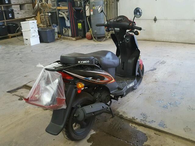 LC2U6A02XEC000985 - 2014 KYMCO USA INC AGILITY 50 BLACK photo 4