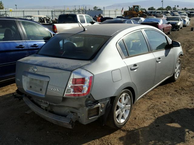 3N1AB61E17L607441 - 2007 NISSAN SENTRA 2.0 GRAY photo 4