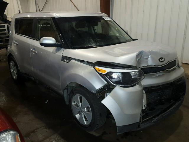 KNDJN2A28E7707525 - 2014 KIA SOUL SILVER photo 1