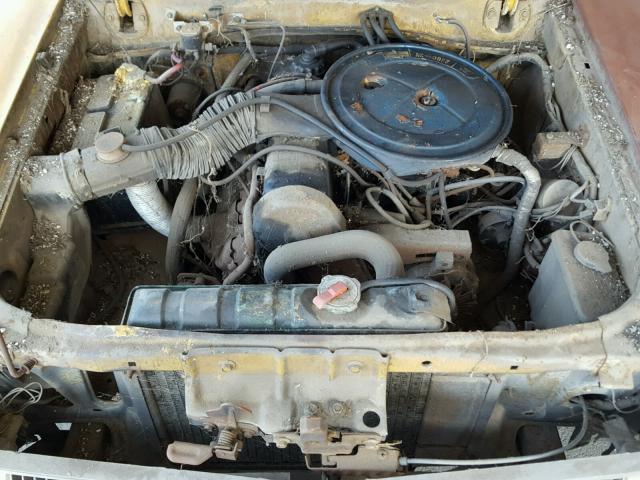 4R11Y101363 - 1974 FORD PINTO YELLOW photo 7