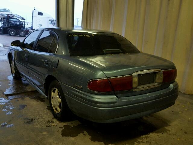 1G4HP54K11U176052 - 2001 BUICK LESABRE BLUE photo 3