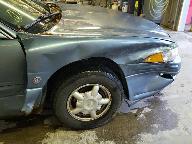 1G4HP54K11U176052 - 2001 BUICK LESABRE BLUE photo 9