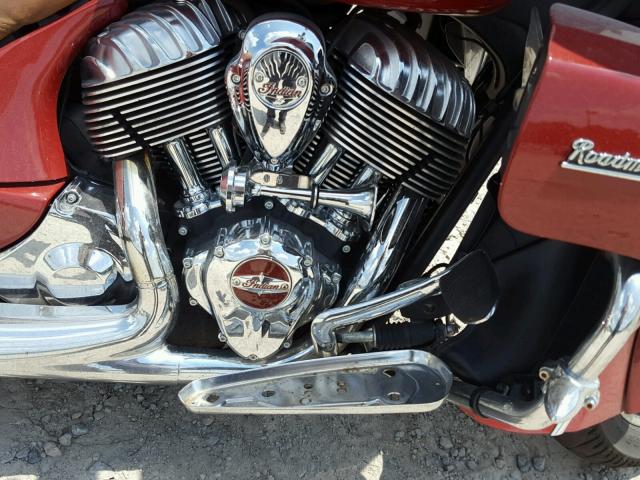 56KTRAAA5F3327219 - 2015 INDIAN MOTORCYCLE CO. ROADMASTER RED photo 7