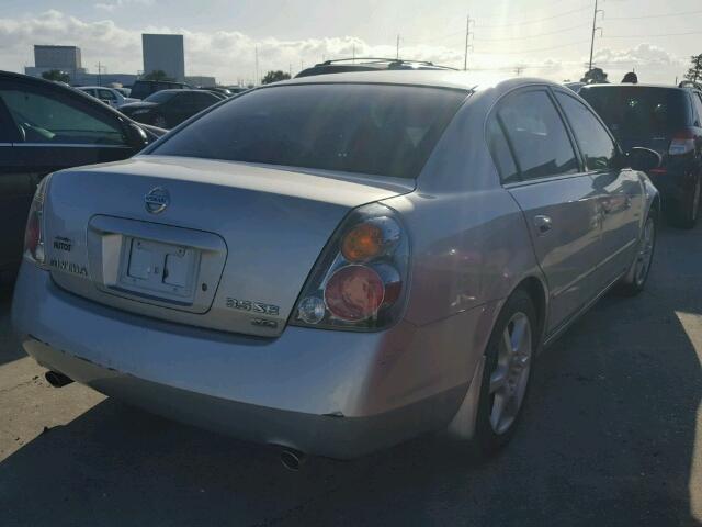 1N4BL11D02C164413 - 2002 NISSAN ALTIMA SE SILVER photo 4