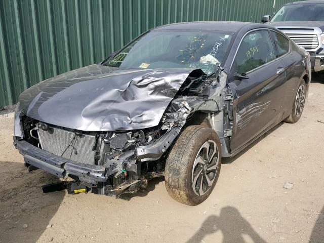 1HGCT1B33HA000695 - 2017 HONDA ACCORD LX- GRAY photo 2