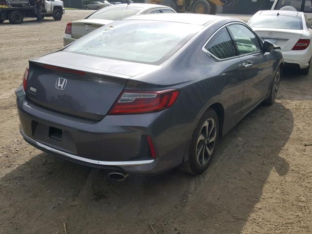 1HGCT1B33HA000695 - 2017 HONDA ACCORD LX- GRAY photo 4