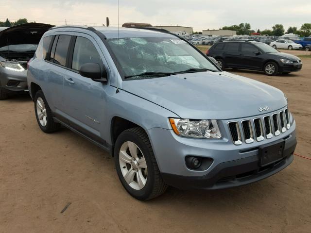 1C4NJDBB3DD275210 - 2013 JEEP COMPASS SP BLUE photo 1