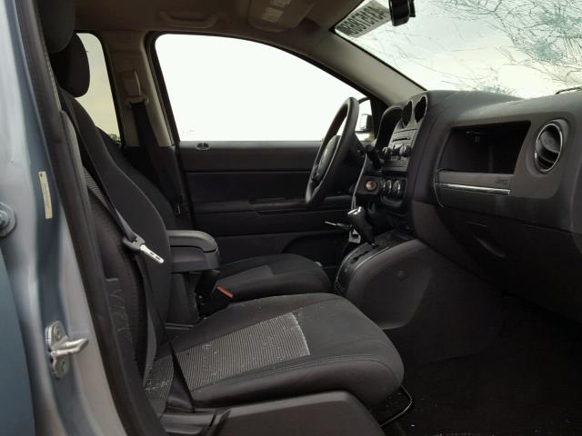 1C4NJDBB3DD275210 - 2013 JEEP COMPASS SP BLUE photo 5