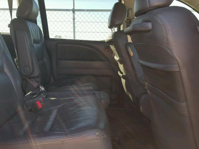 5FNRL38695B069996 - 2005 HONDA ODYSSEY BLUE photo 6