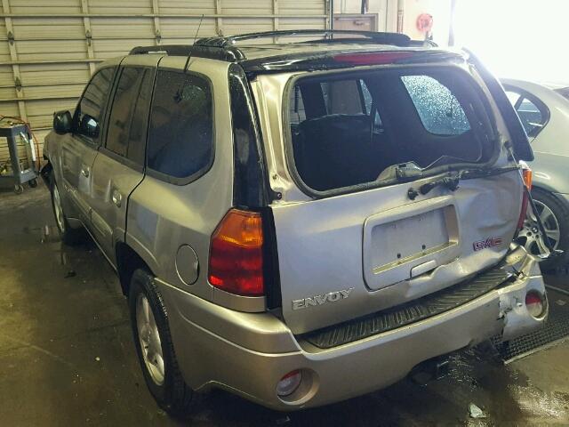 1GKDT13S722390022 - 2002 GMC ENVOY TAN photo 3