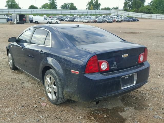 1G1ZH57B884227261 - 2008 CHEVROLET MALIBU 1LT 蓝色 照片 3