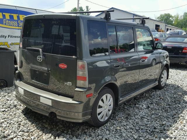 JTLKT334854018914 - 2005 TOYOTA SCION XB Жасыл фото 4