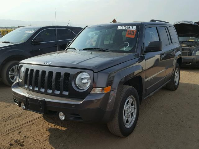 1C4NJRBB0HD108922 - 2017 JEEP PATRIOT SP Gümüş foto 2