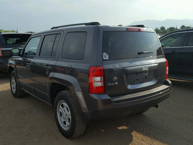 1C4NJRBB0HD108922 - 2017 JEEP PATRIOT SP Gümüş foto 3
