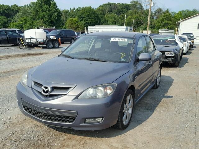 JM1BK343371748478 - 2007 MAZDA 3 HATCHBAC GRAY photo 2