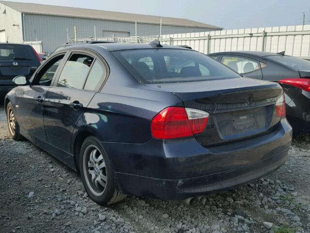 WBAVB53556KW28764 - 2006 BMW 323 I BLUE photo 3