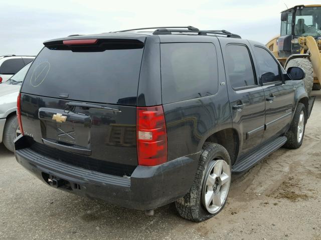 1GNFK13097R111603 - 2007 CHEVROLET TAHOE K150 BLACK photo 4