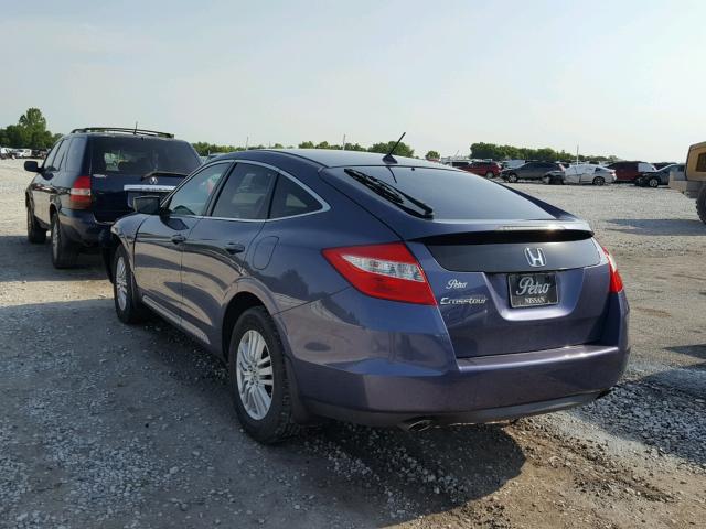 5J6TF3H54CL002571 - 2012 HONDA CROSSTOUR BLUE photo 3