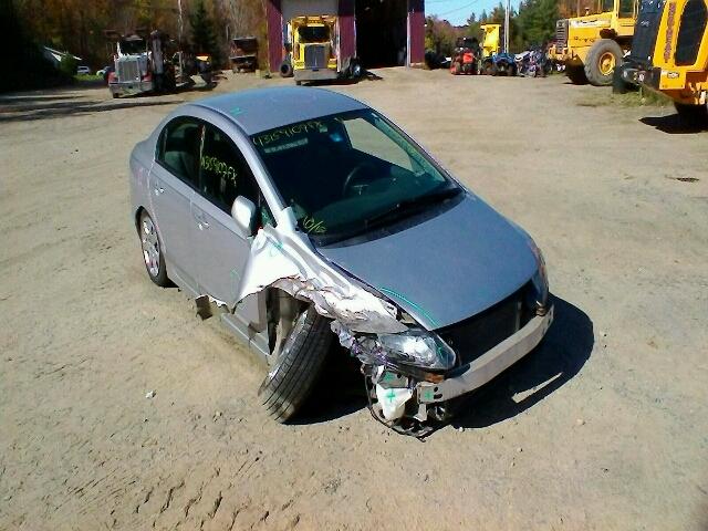 2HGFA1F58AH541246 - 2010 HONDA CIVIC LX SILVER photo 1