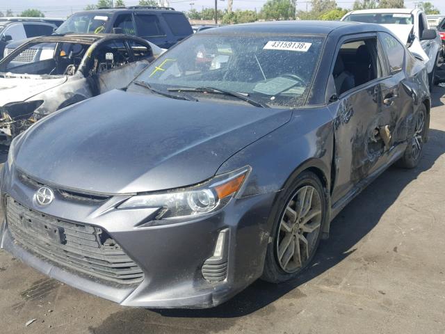JTKJF5C7XE3069981 - 2014 TOYOTA SCION TC 灰色 照片 2