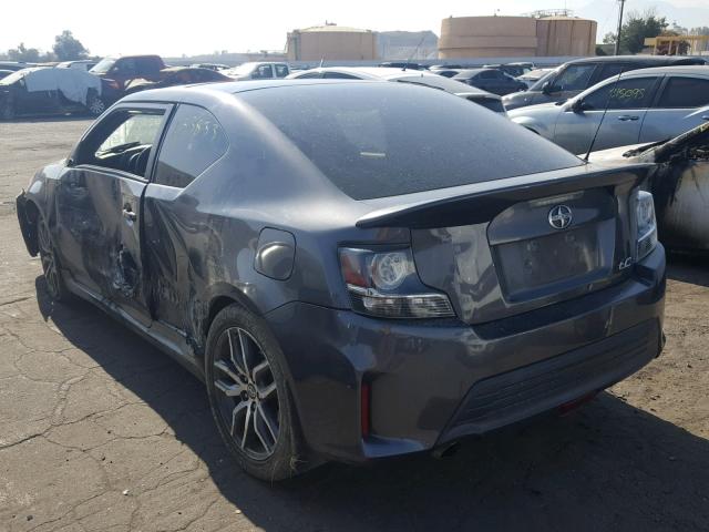 JTKJF5C7XE3069981 - 2014 TOYOTA SCION TC 灰色 照片 3