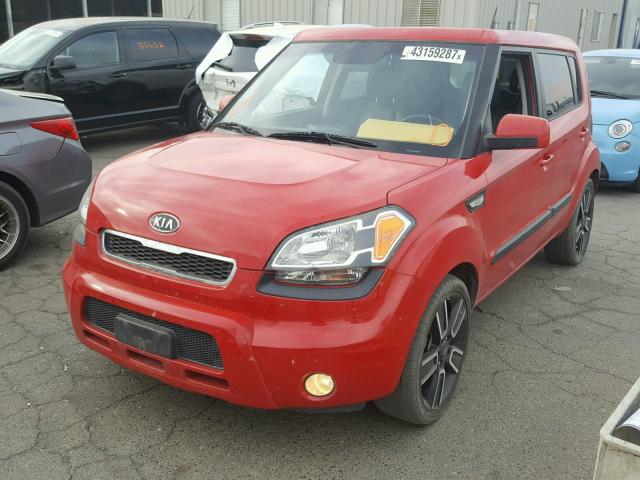 KNDJT2A25B7292228 - 2011 KIA SOUL +/!/S RED photo 2