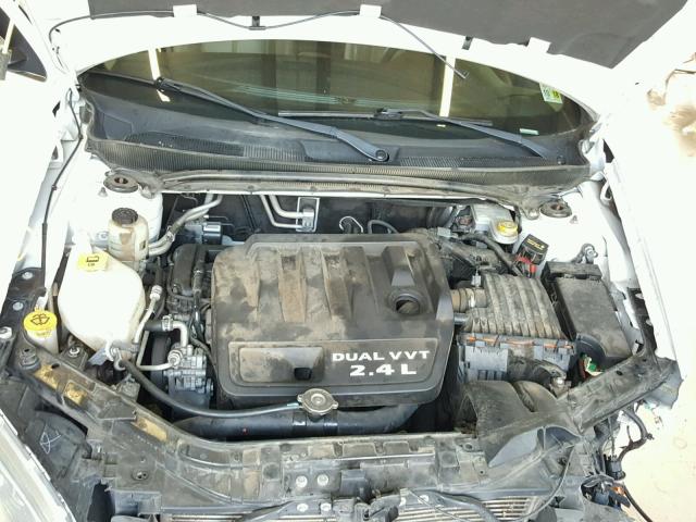 1C3CCBCB4DN693343 - 2013 CHRYSLER 200 LIMITE WHITE photo 7