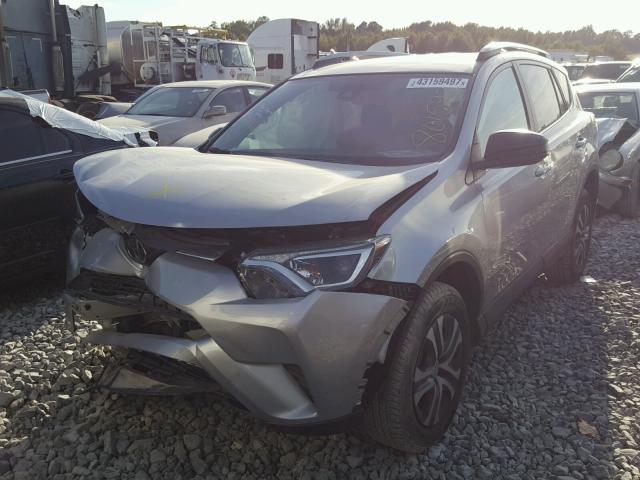 2T3ZFREV2HW377371 - 2017 TOYOTA RAV4 GRAY photo 2