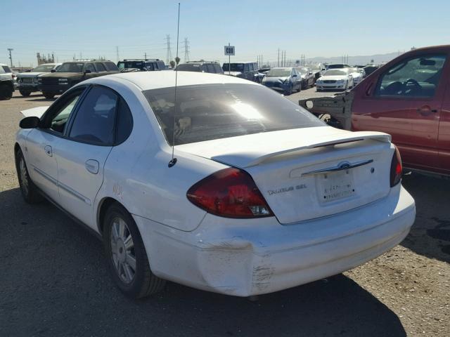 1FAHP56S53G104716 - 2003 FORD TAURUS WHITE photo 3