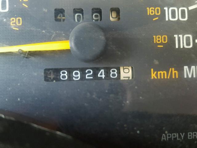 1G2WP52KXYF285465 - 2000 PONTIAC GRAND PRIX BLACK photo 8