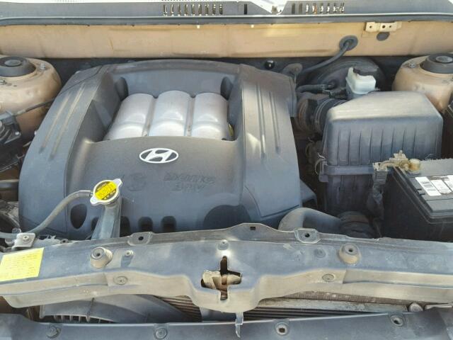 KM8SC13D43U429140 - 2003 HYUNDAI SANTA FE GOLD photo 7