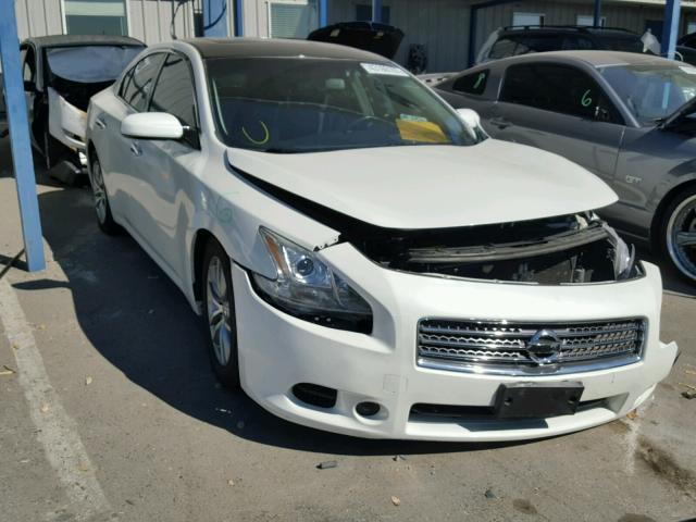 1N4AA5AP8EC431420 - 2014 NISSAN MAXIMA S WHITE photo 1