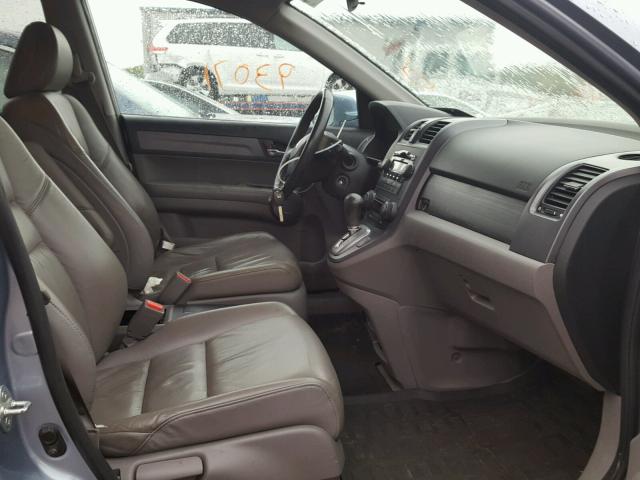 5J6RE48718L039816 - 2008 HONDA CR-V BLUE photo 5