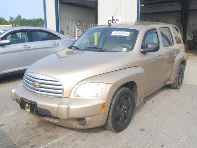 3GNDA13D18S607166 - 2008 CHEVROLET HHR LS Qəhvəyi foto 2