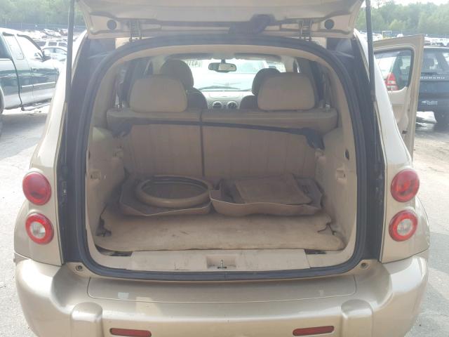 3GNDA13D18S607166 - 2008 CHEVROLET HHR LS Qəhvəyi foto 9