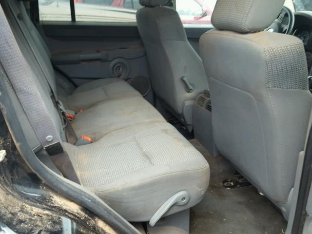 1J8HG48N86C188725 - 2006 JEEP COMMANDER შავი ფოტო 6