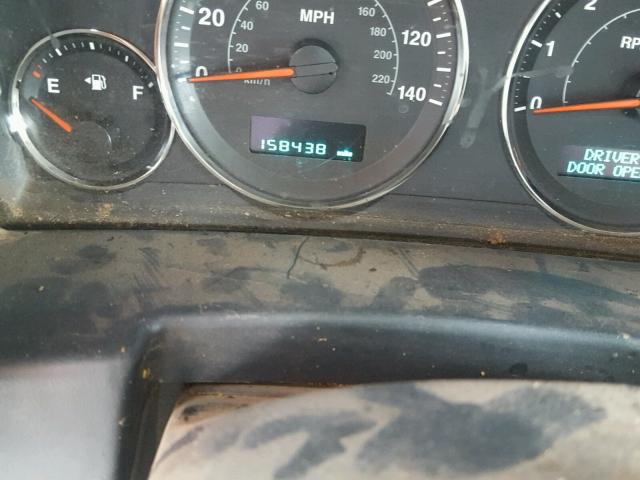 1J8HG48N86C188725 - 2006 JEEP COMMANDER შავი ფოტო 8