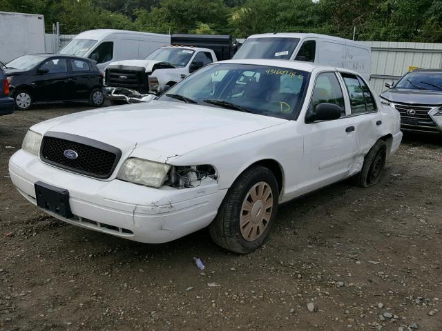 2FAHP71V98X121856 - 2008 FORD CROWN VICT WHITE photo 2