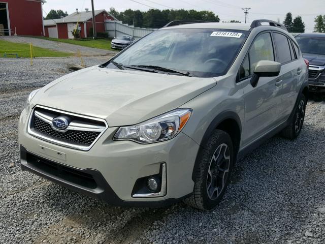 JF2GPADC3H8211518 - 2017 SUBARU CROSSTREK BEIGE photo 2