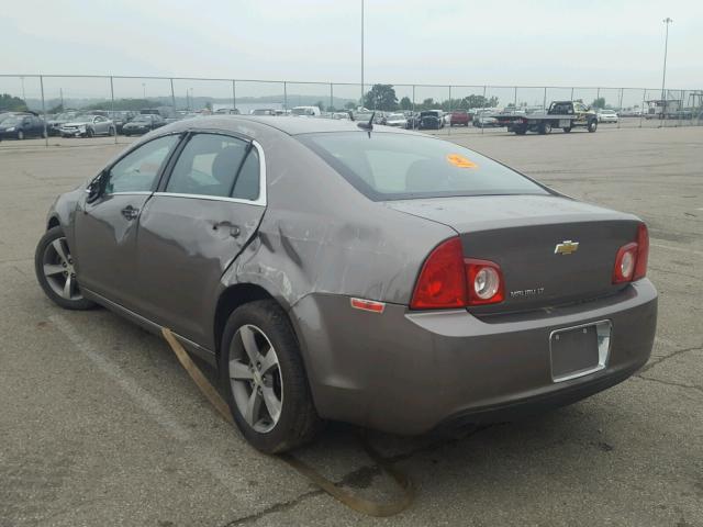 1G1ZC5E14BF230243 - 2011 CHEVROLET MALIBU 1LT BROWN photo 3
