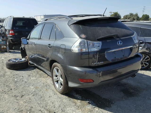 2T2GA31U45C035826 - 2005 LEXUS RX 330 CHARCOAL photo 3