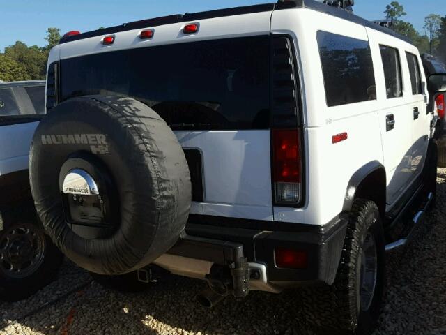 5GRGN23818H109141 - 2008 HUMMER H2 WHITE photo 4