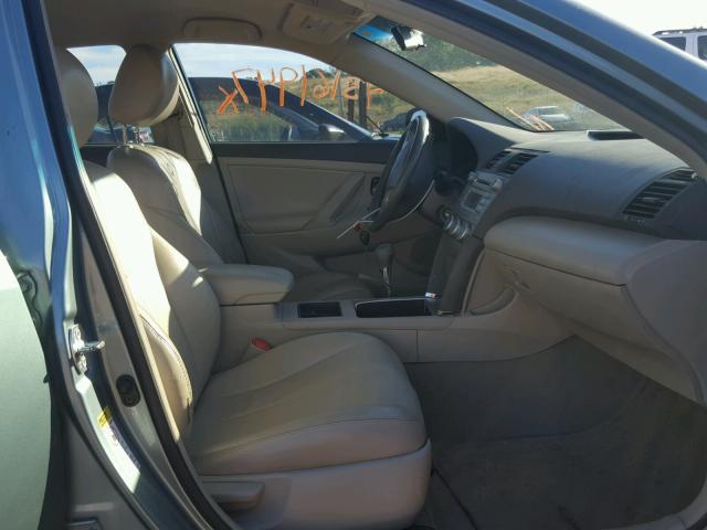 4T1BE46KX9U874822 - 2009 TOYOTA CAMRY BASE GREEN photo 5